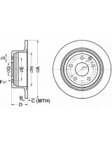 ATE 24.0109-0157.1 Тормозной диск