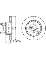 ATE 24.0109-0140.1 Тормозной диск