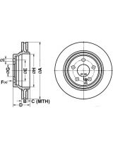 ATE 24.0122-0192.1 Тормозной диск