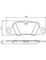 BOSCH 0 986 494 431 Колодки дисковые