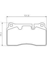 BOSCH 0 986 494 351 Колодки дисковые