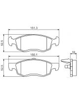 BOSCH 0 986 494 197 Колодки дисковые