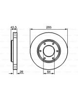 BOSCH 0 986 478 693 Тормозной диск