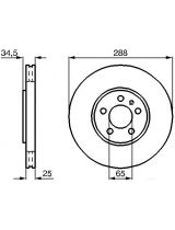 BOSCH 0 986 478 867 Тормозной диск