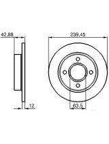 BOSCH 0 986 478 856 Тормозной диск