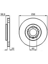 BOSCH 0 986 478 988 Тормозной диск