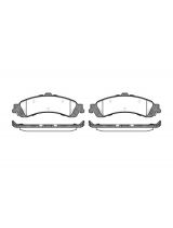 REMSA 0809.02 Колодки дисковые 4 шт