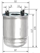 BOSCH F 026 402 104 Фильтр топливный