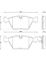 BOSCH 0 986 424 828 Колодки дисковые