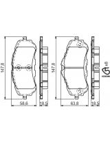 BOSCH 0 986 494 714 Колодки дисковые