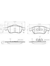 BOSCH 0 986 495 416 Колодки дисковые