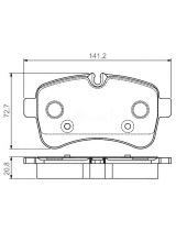 BOSCH 0 986 495 120 Колодки дисковые