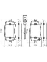BOSCH 0 986 495 094 Колодки дисковые