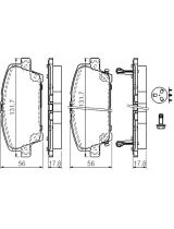 BOSCH 0 986 494 136 Колодки дисковые