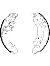 BOSCH 0 986 487 669 Колодки дисковые