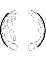 BOSCH 0 986 487 665 Колодки дисковые