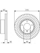 BOSCH 0 986 479 568 Тормозной диск передний