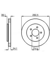 BOSCH 0 986 478 109 Тормозной диск