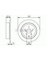 BOSCH 0 986 479 T04 Тормозной диск