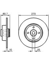 BOSCH 0 986 479 274 Тормозной диск