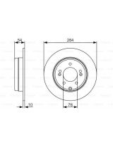 BOSCH 0 986 479 A45 Тормозной диск