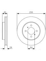 BOSCH 0 986 479 R18 Тормозной диск