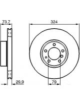 BOSCH 0 986 478 024 Тормозной диск