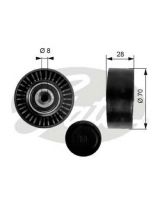 GATES T36248 Ролик натяжной