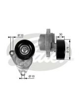 GATES T38376 Ролик приводной