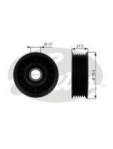 GATES T38009 Ролик приводной