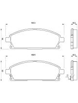 BOSCH 0 986 424 715 Колодки дисковые