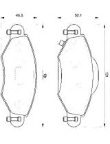 BOSCH 0 986 424 788 Колодки дисковые