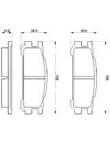 BOSCH 0 986 461 143 Колодки дисковые
