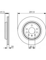 BOSCH 0 986 479 S27 Тормозной диск задний