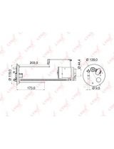 Lynxauto LF-968M Фильтр топливный