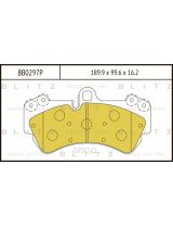 BLITZ BB0297P Колодки дисковые 4 шт
