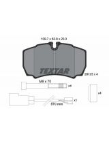 Textar 2912307 Колодки дисковые комплект