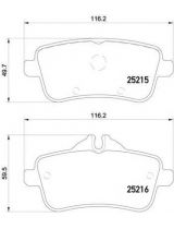 Textar 2521505 Колодки дисковые комплект