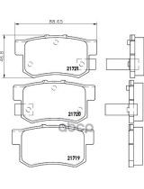 NISSHINBO NP8008 Колодки дисковые комплект