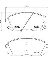 NISSHINBO NP6034 Колодки дисковые комплект