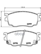 NISSHINBO NP5023 Колодки дисковые комплект