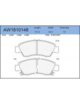 AYWIPARTS AW1810148 Колодки дисковые комплект