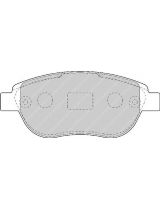 Ferodo FDB1476 Колодки дисковые комплект