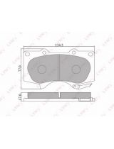 Lynxauto BD-7549 Колодки дисковые комплект