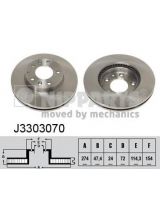 NIPPARTS J3303070 Тормозной диск