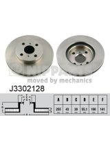 NIPPARTS J3302128 Тормозной диск