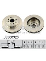 NIPPARTS J3300320 Тормозной диск