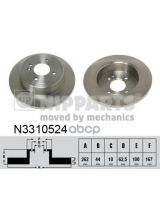NIPPARTS N3310524 Тормозной диск