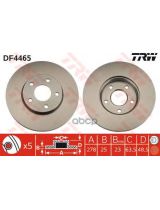 TRW DF4465 Тормозной диск