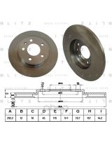 BLITZ BS0313 Тормозной диск